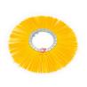 Buy cheap PP Wire Flat Disc Wafer Road Sweeper Brush Yellow Customized Color from wholesalers