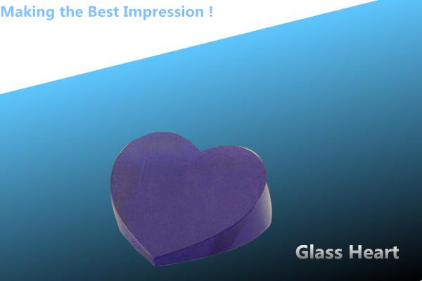 Buy cheap glass heart/christmas gift/crystal crafts/crystal heart/glass crafts from wholesalers