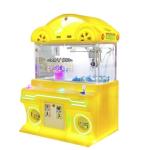 Customized 110V/220V Coin Operated Mini Claw Machine 2 Players Lucky Planet Clip