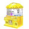 Buy cheap Customized 110V/220V Coin Operated Mini Claw Machine 2 Players Lucky Planet Clip Prize Machine from wholesalers