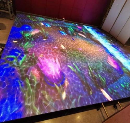 Buy cheap Concert Light Up Led Dance Floors Panels Novastar 14bits 264V from wholesalers