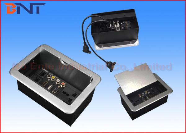 Buy cheap Slip Up Cover Multimedia Desktop Socket , Office Table Cable Cubby from wholesalers