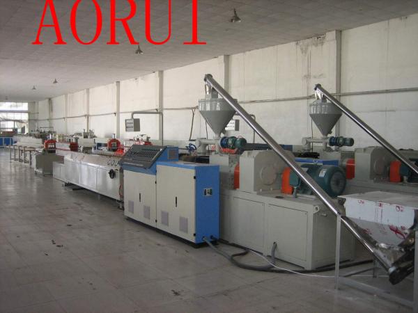 Buy cheap PVC WPC Profile Production Line High Efficiency For Decoration / Ceiling from wholesalers