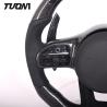 Buy cheap LED Mercedes Car Carbon Fiber Steering Wheel W204 Amg Benz Perforated Leather from wholesalers