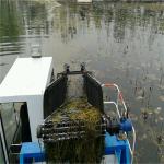 keda berky aquatic weed harvester stainless chain fuel consumption water plants