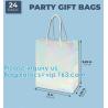 Buy cheap Silver Iridescent Medium Gift Bags With Handles For Weddings, Birthdays pack, Metallic Presents Wrapping Party Favor Bag from wholesalers