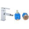 Buy cheap Brass Chrome Single Hole Bathroom Sink Faucet / Single Lever Deck Mounted Brass Bidet Taps from wholesalers