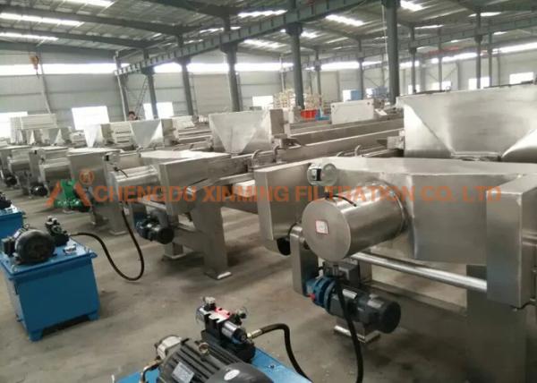Buy cheap Professional Automatic Stainless Steel Filter Press , 2 Micron Water Filter Press from wholesalers