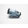 Buy cheap SC/PC MM simplex fiber Optic Adapter with flange beige shenzhen supplier from wholesalers