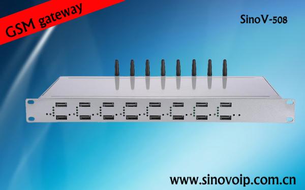 Quality Quality SMS VoIP GSM Gateway 8port32sim for sale