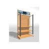 Buy cheap Wooden Retail Store Fixtures Easy Assembly , Fashion Style Slat Board Shelving from wholesalers