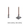 Buy cheap Insulation pin (ISA) Welding studs for drawn arc stud welding from wholesalers