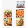 Buy cheap Steel Commercial Snack Food Equipment Hot Dog Making Machine Dual Temperature Control from wholesalers