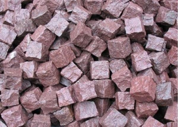 Buy cheap Granite Outdoor Natural Paving Stones For Garden / Patio Red Porphyry from wholesalers