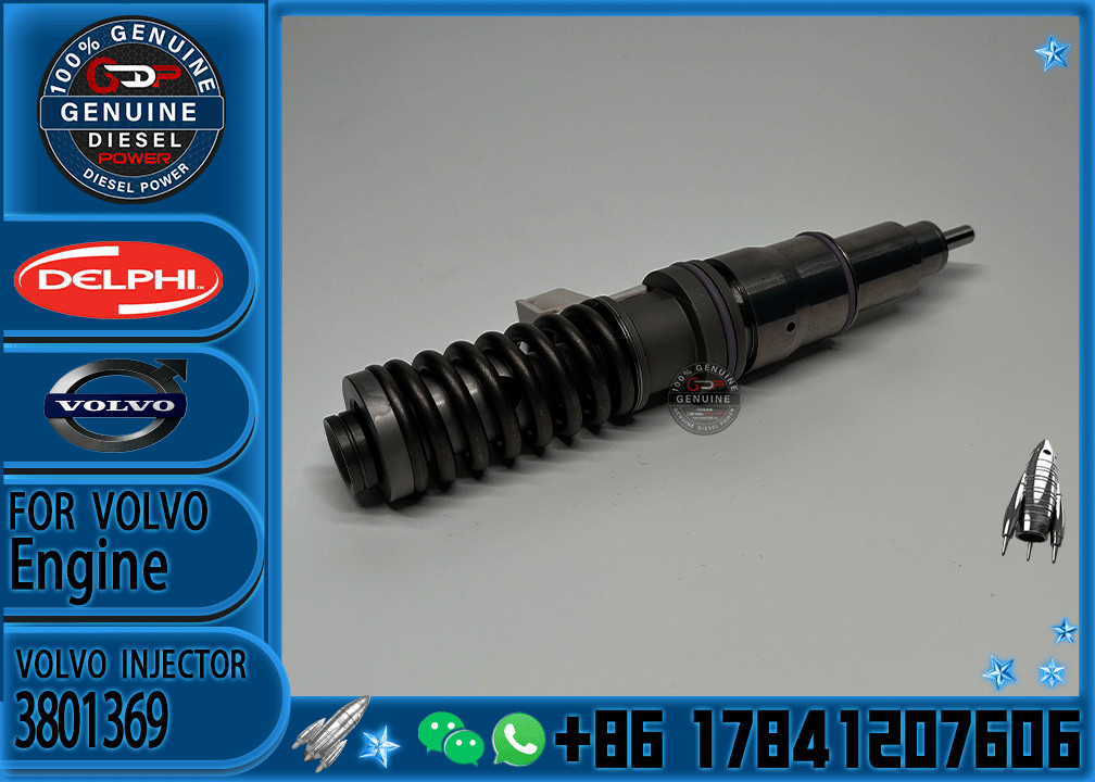 D13 Engine Diesel Injector 3801369 21159131 21379939 2159131 3847790 BEBE4D18002 BEBE4D27002 For Volvo