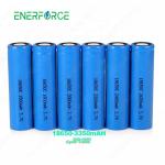 OEM Lithium Ion 18650 Battery Cell 1500mah 1800mah 2200mah 3350mah