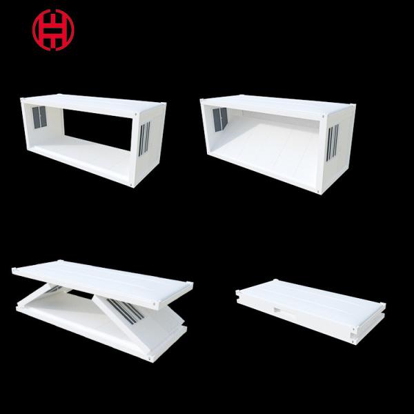Buy cheap Customized Color 20ft Portable Folding Container Houses for Offices Prefab Homes from wholesalers