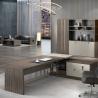 Buy cheap Business Type Design Modern Wooden Office Table for CEO Boss Manager Office Necessity from wholesalers