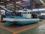 Flat Deck Barge Boat 30km/H Speed For Cargo Transportation 3-4ton