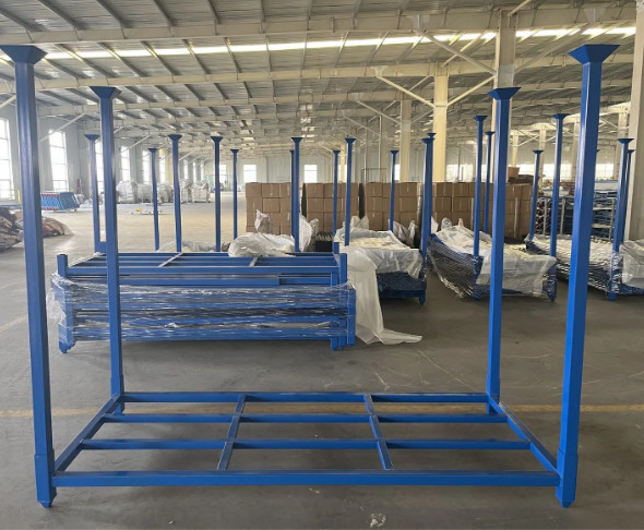 Collapsible Detachable Foldable Hot Sale Post Pallet Nestainer Rack