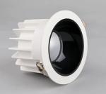 6000K 15W 18W LED Ceiling Downlight Black Downlights White Ceiling 4.7in