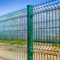 Buy cheap Outdoor hot dipped galvanized 3D Curved Welded Wire Mesh Garden Curvy Fence product