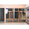 Buy cheap Yellow Aluminium Glass Window Indoor Open Floor To Ceiling Heat Insulation from wholesalers