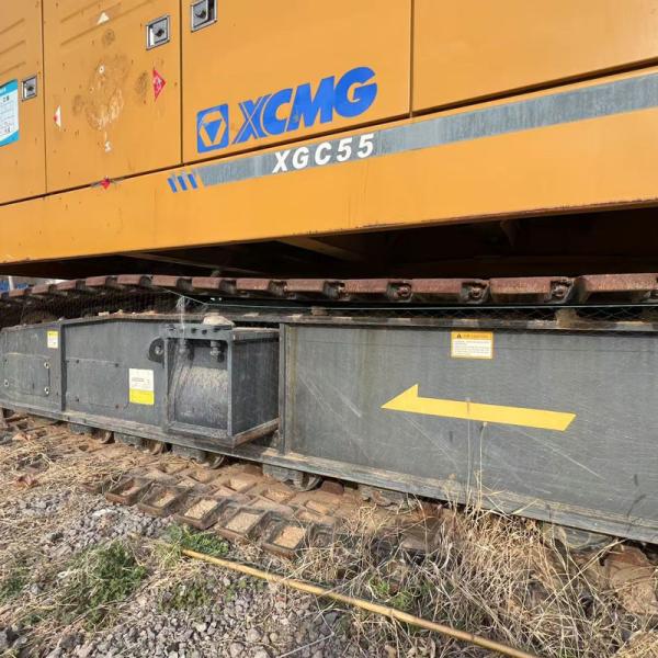 Buy cheap 55T Used Crawler Crane 13.5m - 58m Boom Length from wholesalers