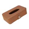 Buy cheap Embossed Leather Car Tissue Box tissue holder for tissues, trash bags and rain coat small and light high quality leather from wholesalers