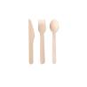 Buy cheap 16cm Degradable Wooden Spoon Smooth Disposable Cutlery Set Family Party from wholesalers