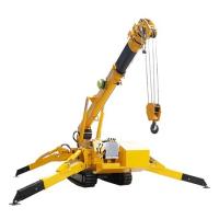 Buy cheap 16M Boom Length Yellow Orange 5Ton Mini Spider Crawler Crane KB5.0 product