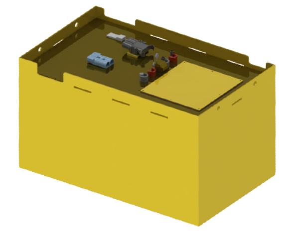 Industrial Traction Electric Forklift Lithium Battery 48V 51.2V 460Ah Lifepo4