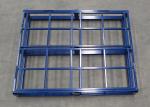 Powdercoated Tubular Shipping Metal Steel Pallet 1500kg Custom