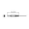 Buy cheap MTRJ 125μM Multimode Fiber Optic Patch Cords from wholesalers