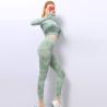 Buy cheap OEM Fabric Seamless Yoga Sets Antibacterial Ribbed Activewear Set from wholesalers
