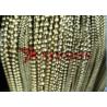 Buy cheap 8mm Diameter Stainless Steel Ball Chain As Curtain Screen For Office Decoration from wholesalers