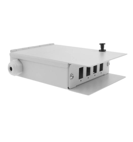 Buy cheap 4F 6F 8 Port Metal Fiber Optic Splitter Box FTTH Termination Box from wholesalers