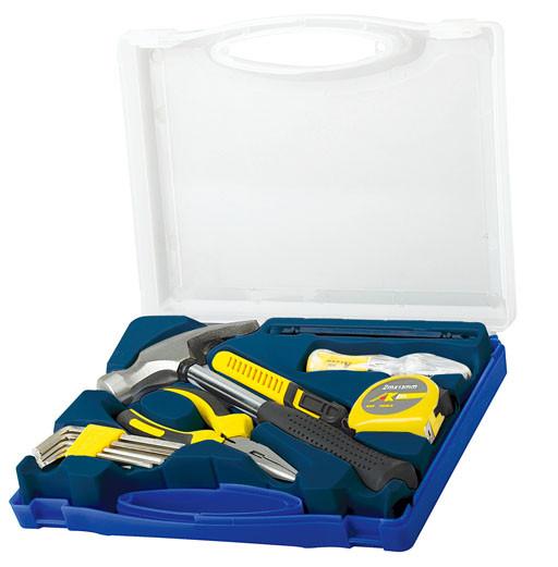 Buy cheap 12 pcs household tool set ,with long nose pliers/hammer from wholesalers
