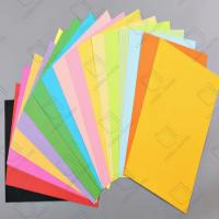 Buy cheap 100% Virgin Pulp Colored Board Bright Color Office Paper product