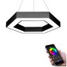 Buy cheap Black Galvanized LED Linear Lights , Aluminium Recessed Magnetic LED Track Light from wholesalers