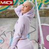Buy cheap CTTC Fitness Mesh Breathable Women Workout Hoodies from wholesalers