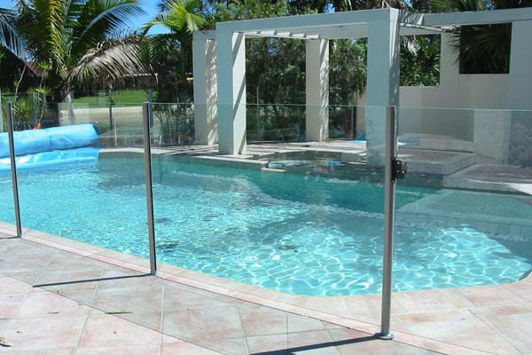 Buy cheap BS6206 Standard Pool Fencing Glass With Polished Edges No Holes from wholesalers