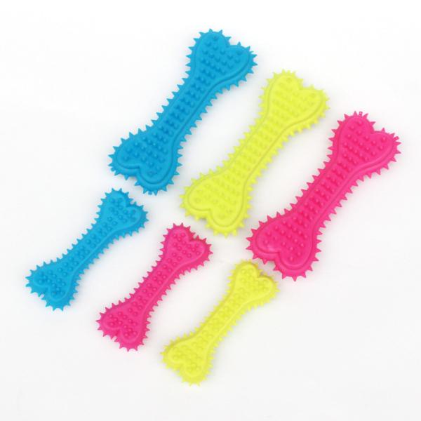 Buy cheap Dogs Pet Toys for Bone Toy Juguetes Para Mascotas Teeth Cleaning Rubber Toothbrush Stick from wholesalers