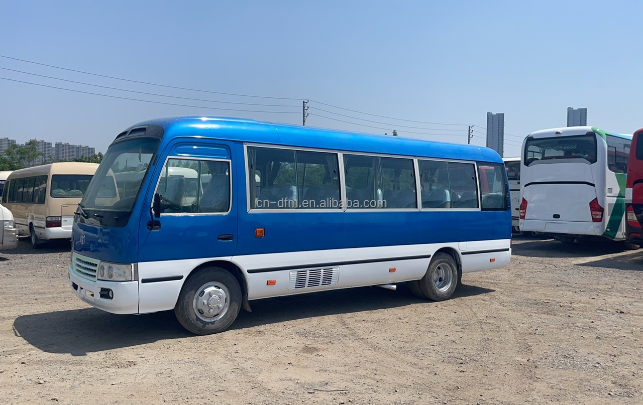 Nice Coaster Bus with Engine Capacity 4L and Deisel Fuel 30 Seaters Used Toyota Coaster Buses