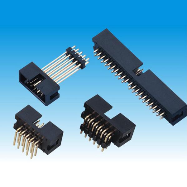 Buy cheap Right Angle 2.54MM Height 9.0 24P PBT Box Header Connector from wholesalers