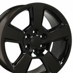 Yukon Tahoe Silverado Sierra Chevrolet Replica Wheels Chrome 5652 20x9