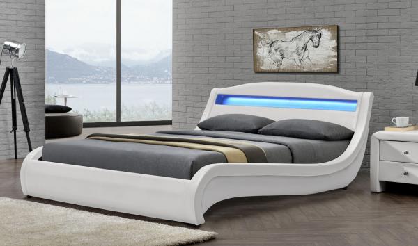 Buy cheap It Is Good For The Health Of The Waist And Allows The LED Upholstered Bed To Glow from wholesalers