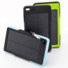 Buy cheap ABS Outdoors 8000mAh Polymer Battery Dual USB Waterproof Solar Power Bank With Flash light from wholesalers