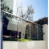 Buy cheap Round Post Glass Balcony Railing Customized Color With 316 / 304 Stainless Steel from wholesalers