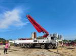 Used Putzmeister Truck Mounted Concrete Pump with Vibrating Amplitude of 2.6mm